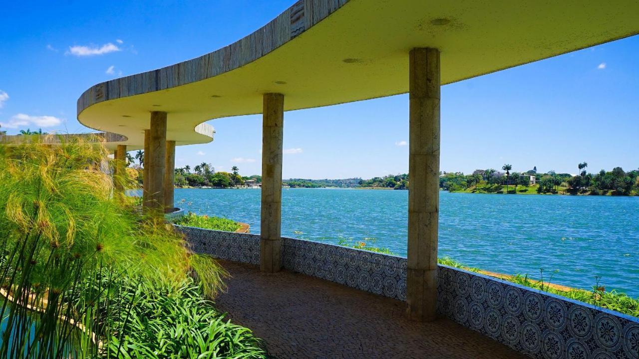 Flat Com Jacuzzi Na Lagoa Da Pampulha Белу-Оризонти Экстерьер фото