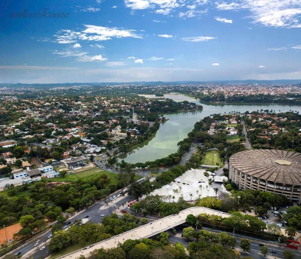 Flat Com Jacuzzi Na Lagoa Da Pampulha Белу-Оризонти Экстерьер фото